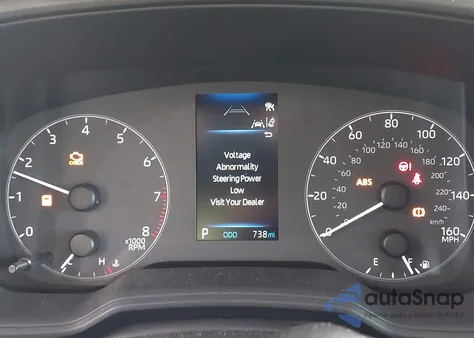 2025 Toyota Corolla Le из США, поврежденный, VIN 5YFB4MDE1SP281602